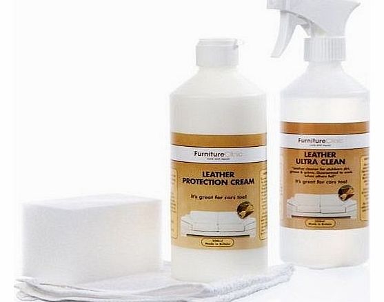 Furniture Clinic Large Leather Care Kit - 500ml
