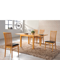Hendon Square Dining Set in Oak - WHILE STOCKS