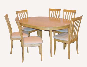 Furniture Link Norway Oval Dining Set