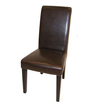 Furniture Link Tina Leather Dining Chairs (pair)