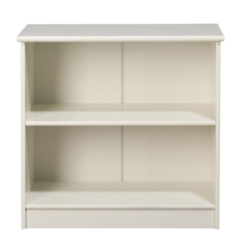 Kids World Low Bookcase In White