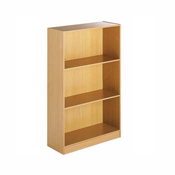 Furniture123 Adam 3 Shelf Bookcase in Beech