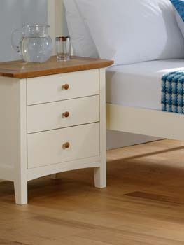 Furniture123 Alana 3 Drawer Bedside Table - FREE NEXT DAY
