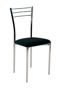 Furniture123 Allesio Chair with Upholstered Seat