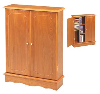 Bath CD and Video Cabinet in Teak