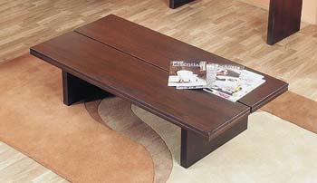 Furniture123 Bendel Dark Oak Coffee Table - WHILE STOCKS LAST!