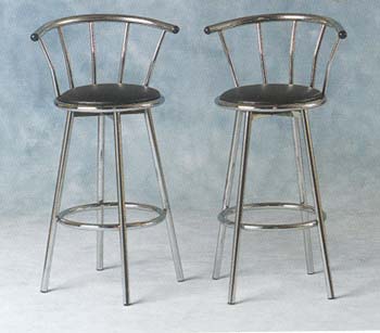 Furniture123 Bermuda Swivel Bar Chair (pair)