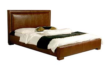 Furniture123 Body Impressions Stockholm Leather Bed Set