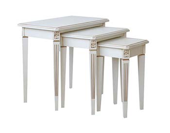 Bordeaux Nest of Tables - FREE NEXT DAY DELIVERY