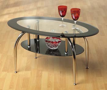 Caravelle Coffee Table in Black