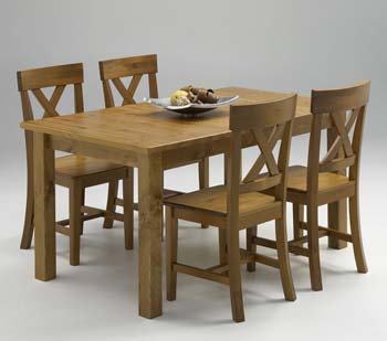 Furniture123 Cascais Extending Dining Set - WHILE STOCKS LAST!