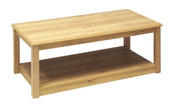 Furniture123 Caxton Furniture Driftwood Coffee Table in Oak
