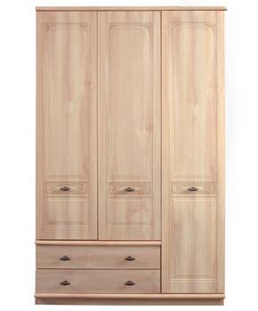 Furniture123 Caxton Furniture Flora 3 Door 2 Drawer Wardrobe