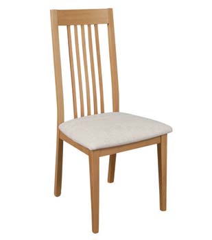Furniture123 Caxton Furniture Severn Slatted Back Dining Chair