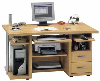 Furniture123 Computer Powerline 240 Desk