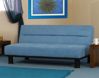 Furniture123 Dansville 3 Seater Sofa Bed in Blue