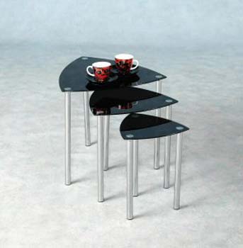 Furniture123 Dina Nest Of Tables - FREE NEXT DAY DELIVERY
