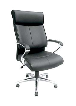 Furniture123 Dresden 300 Leather Faced Executive Chair