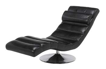 Furniture123 Drift Lounge Chair with Swivel Base