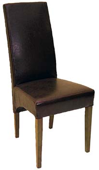 Erica Leather Dining Chair (Pair)