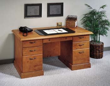 Furniture123 French Gardens Executive Desk - 10418