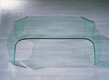 Furniture123 Giavelli 2269 Glass Rectangular Coffee Table