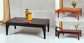 Furniture123 Giavelli CT601 Rectangular Coffee Table - WHILE