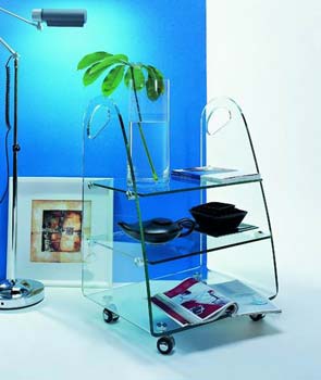 Furniture123 Giavelli TVJ Glass TV/Hifi Unit