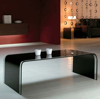 Furniture123 Gustav 02 Smoked Glass Coffee Table
