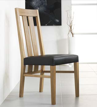 Hartford Slatted Back Dining Chairs (pair)