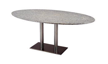 Furniture123 Helsinki Oval Table
