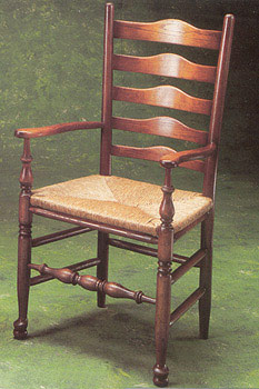 Heritage Ash West Midlands Ladderback Chair with