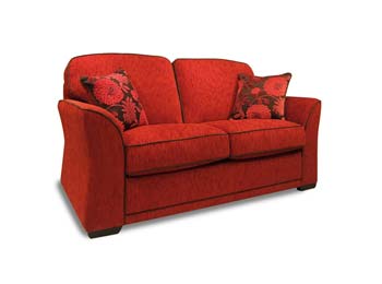 Furniture123 Infinity Silentnight Sofa Bed in Lisboa Red