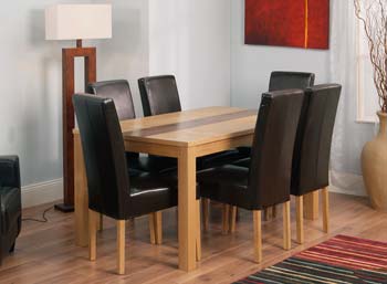 Furniture123 Jude Dining Set with 4 Chairs - FREE NEXT DAY