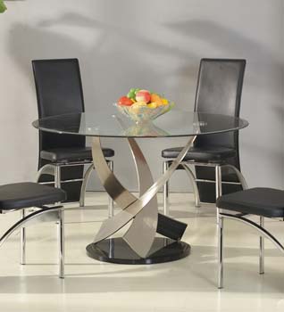 Kepel Round Dining Table