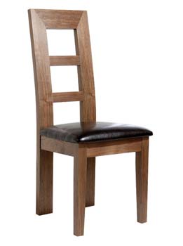 Furniture123 La Habana Walnut Dining Chairs (pair)
