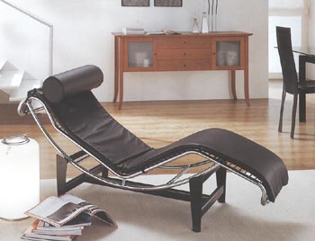 Furniture123 Le Corbusier Leather Lounger