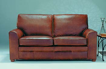 Furniture123 Liberty Leather 2.5 Seater Sofabed