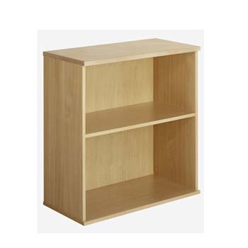 Furniture123 Lukas 2 Shelf Bookcase in Oak