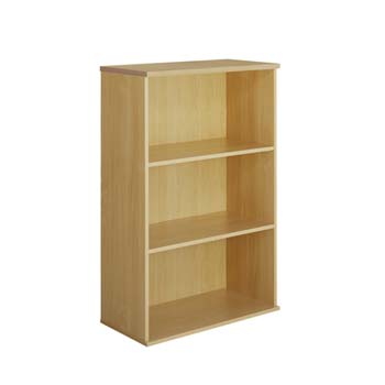 Furniture123 Lukas 3 Shelf Bookcase in Oak