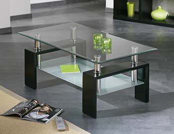 Furniture123 Malena Coffee Table in Black