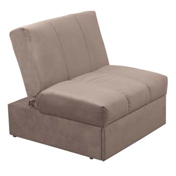 Marlie Chair Bed in Latte