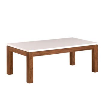 Furniture123 Marlo Walnut Rectangular Coffee Table