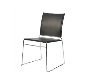 Furniture123 Matera Dining Chair in Black (set of 4)