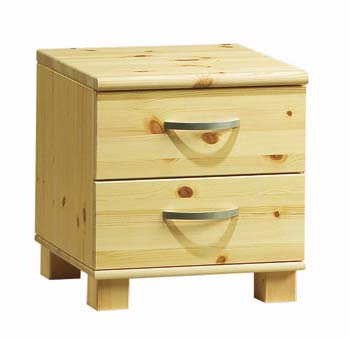 Furniture123 Mickey Natural Bedside Cabinet