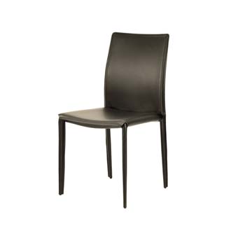 Furniture123 Napoli Dining Chair in Brown (pair) - FREE NEXT
