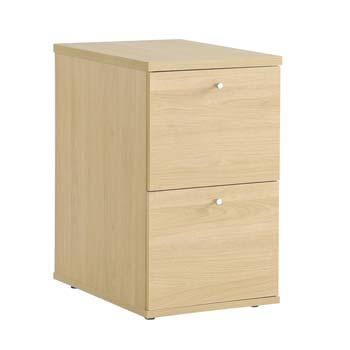 Furniture123 Newsam 2 Drawer Filing Cabinet in Oak