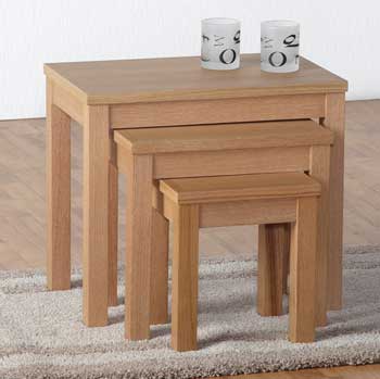 Furniture123 Oakleigh Nest of Tables - FREE NEXT DAY DELIVERY