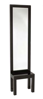Obsidian Glass Hall Stand