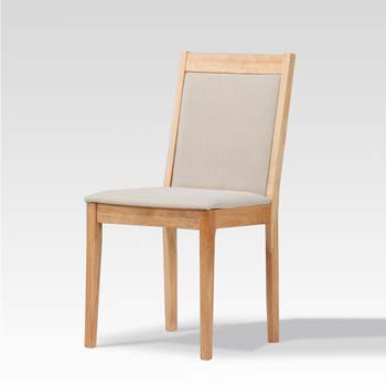 Ora Dining Chair in Beige (pair)